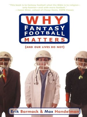 cover image of Why Fantasy Football Matters